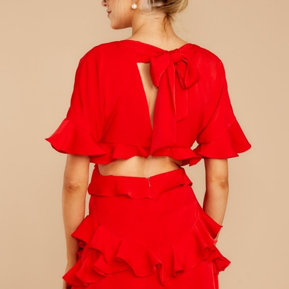 Red Dress TAGS STILL ON - Picture 2 of 2